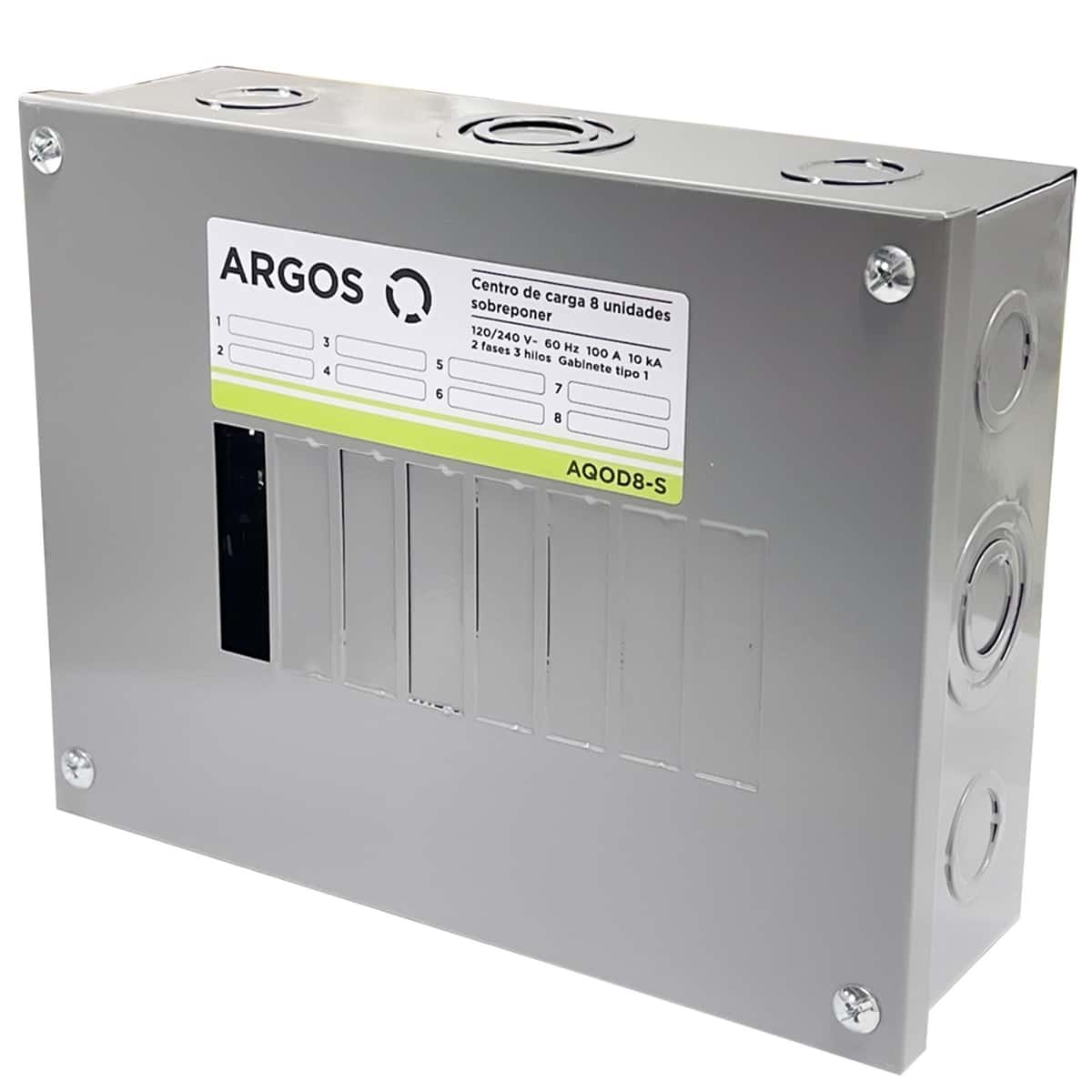 Centro de carga sobreponer AQOD2-S/AQOD4-S/AQOD8-S - ARGOS 1