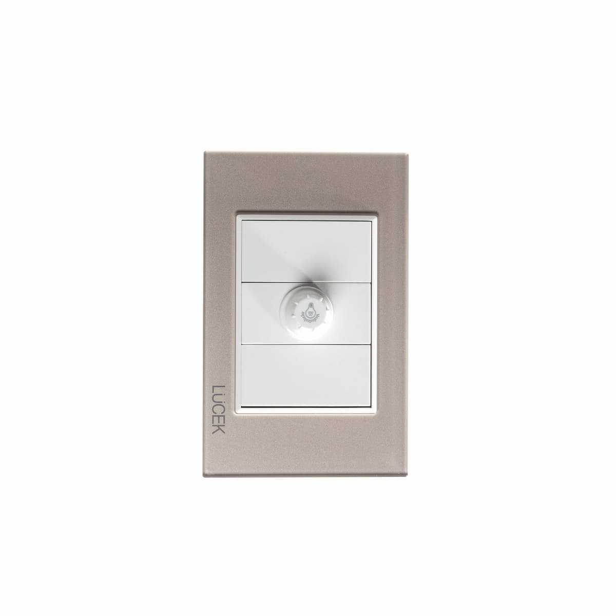 Placa cristal con dimmer BP04CDM-LUCEK