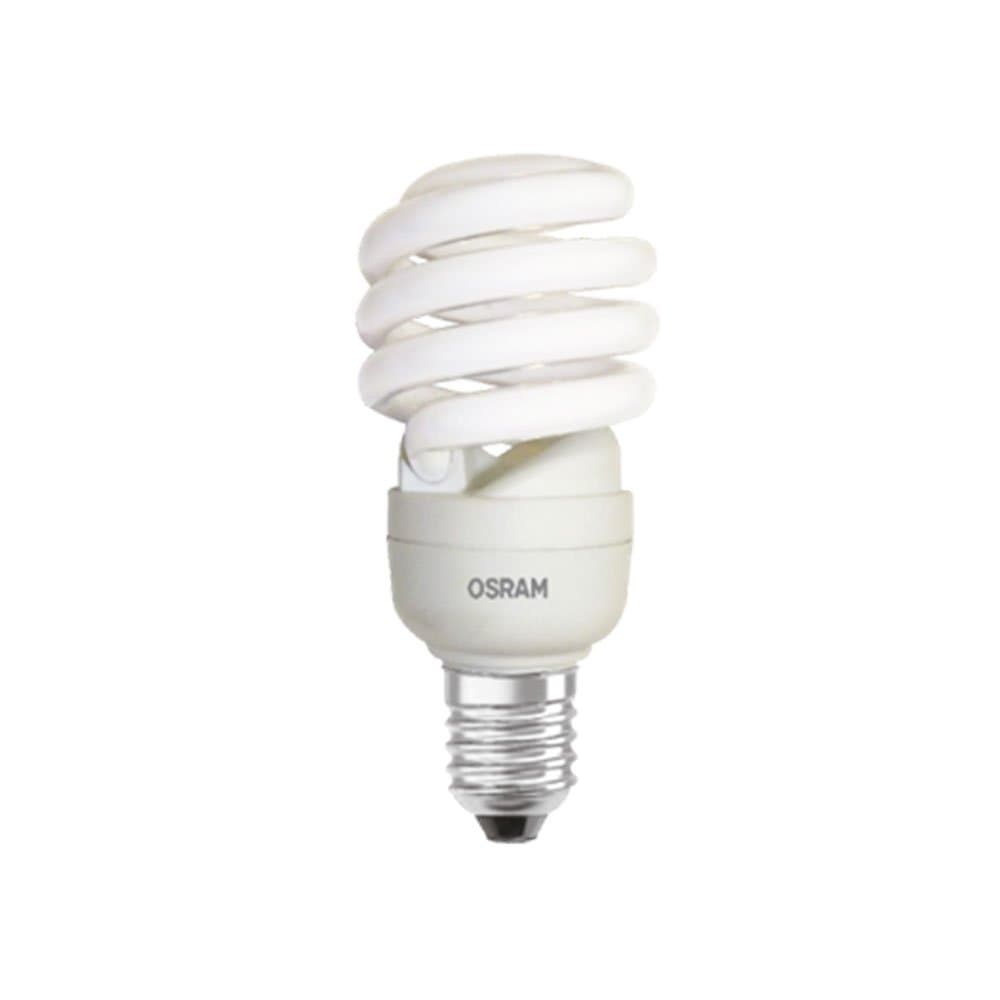 Lampara fluorescente espiral 20W, 23W, 27W, 30W 2700K - OSRAM
