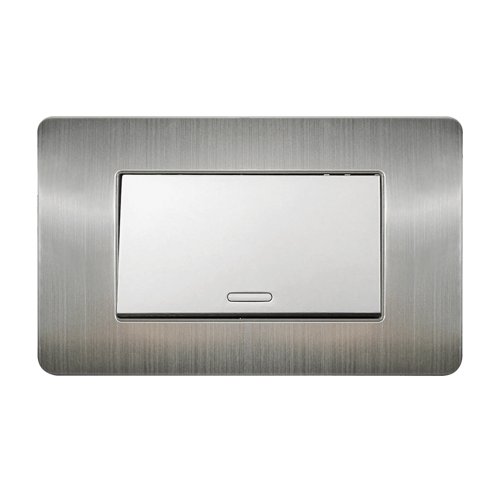Placa acrílico negro con apagador escalera 8841911 – ARGOS