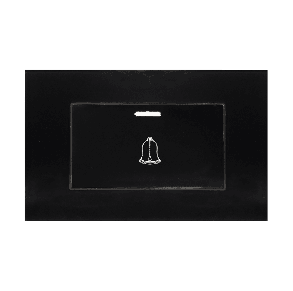 Placa acrílico negro con timbre 8843420 - ARGOS