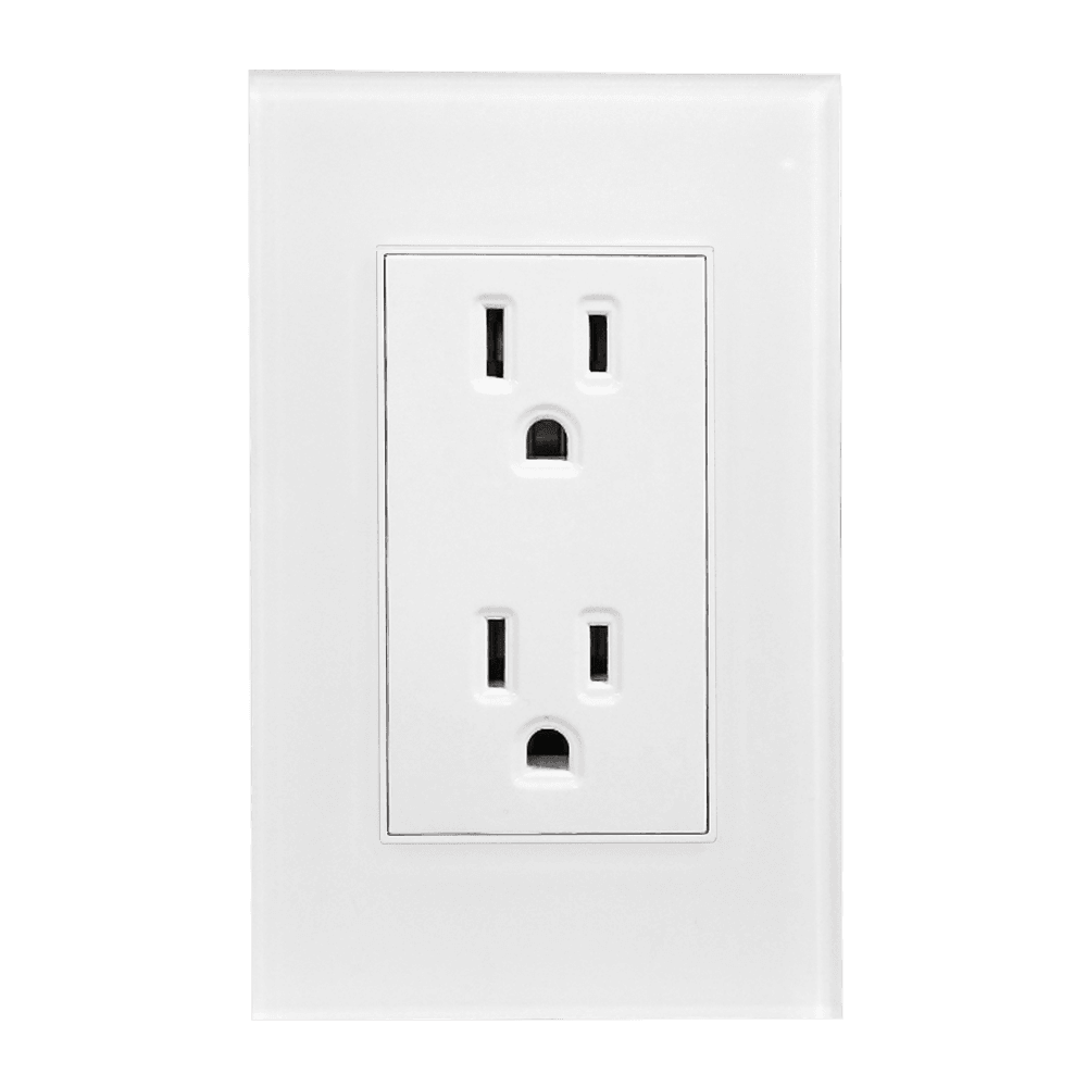 Placa acrílico blanco con contacto doble 8842925 – ARGOS