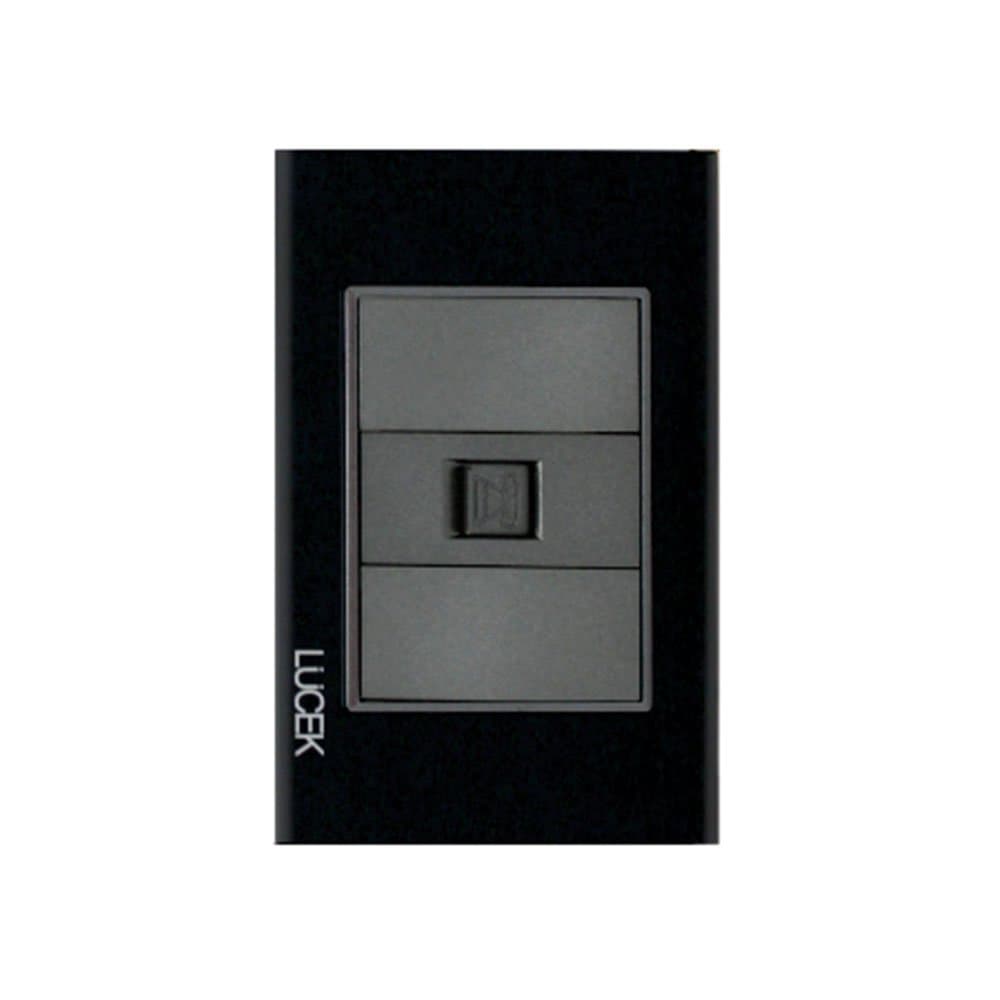 Placa cristal con toma teléfono BP17CNN - Lucek