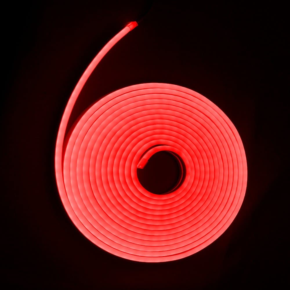 Manguera neón flex rojo 5 metros - HUH