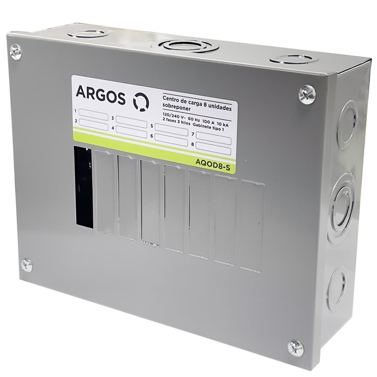 Centro de carga sobreponer AQOD2-S/AQOD4-S/AQOD8-S - ARGOS